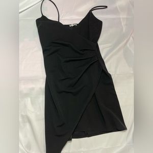 Woman’s black dress